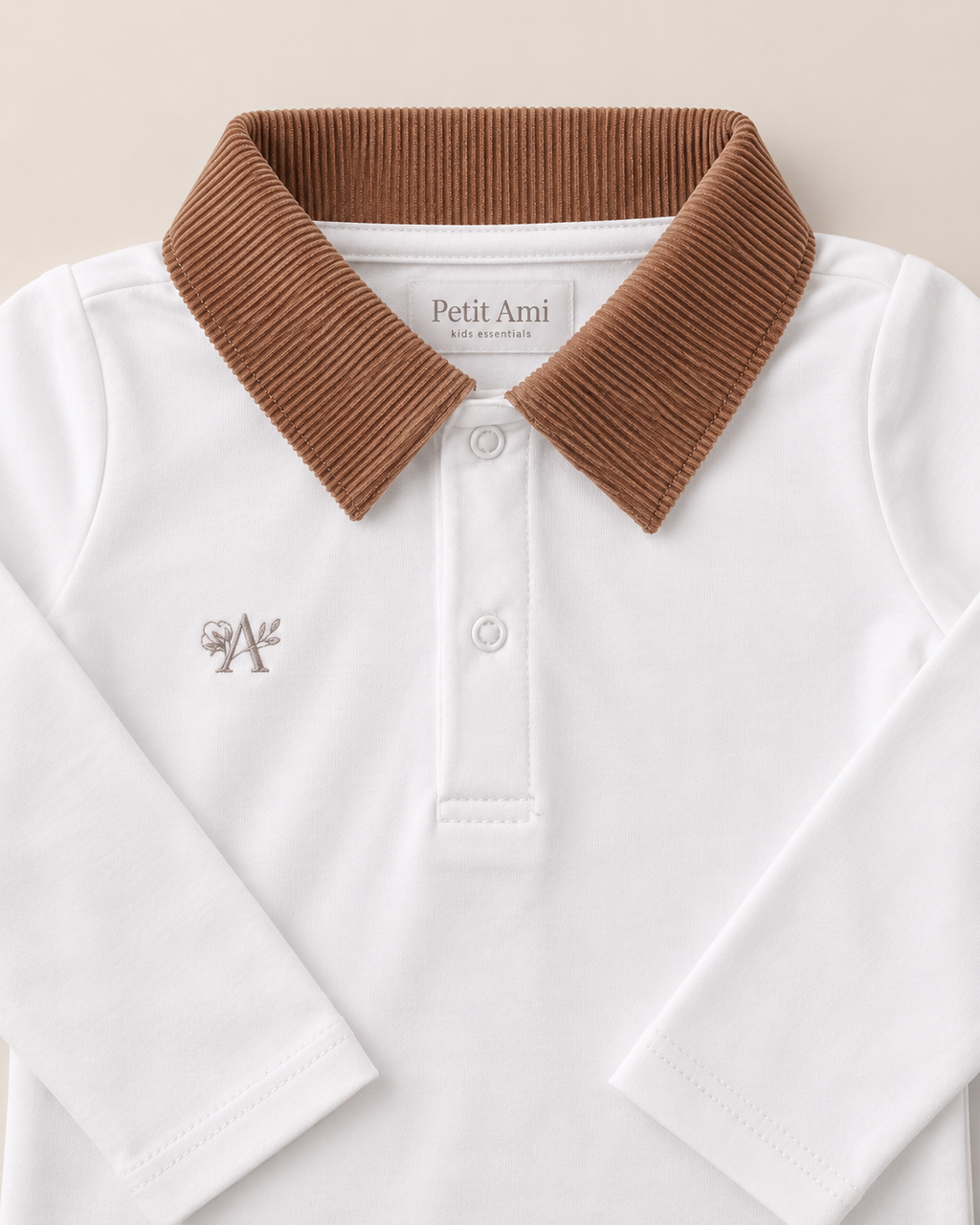 Jour Peter | Polera Cuello Café (ML)